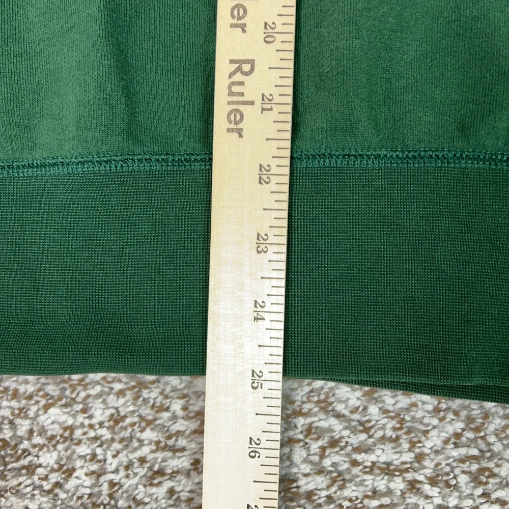 Polo Ralph Lauren Sweatshirt Mens Medium Green Crewneck Fleece Pony Logo Sweater